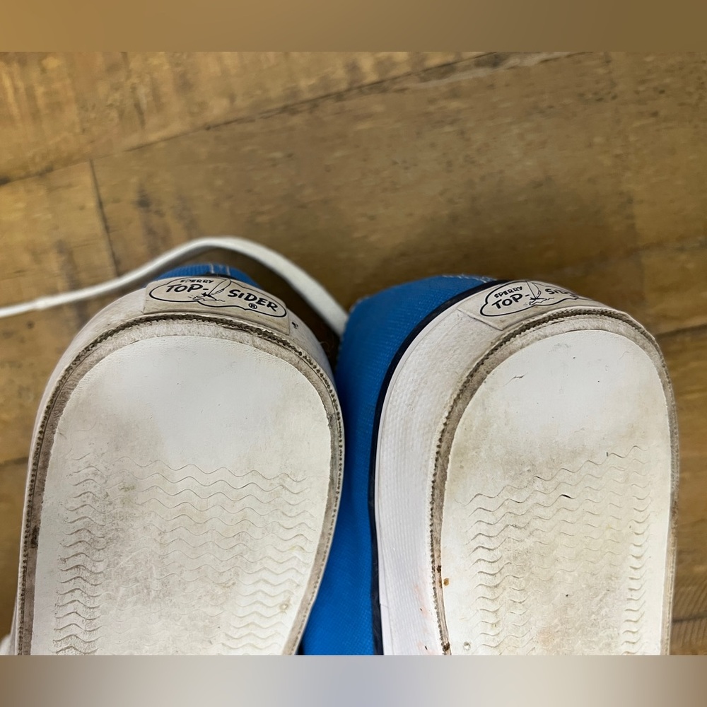 Blue Sperry Top-Sider Sneakers Size 6.5 - Picture 12 of 14